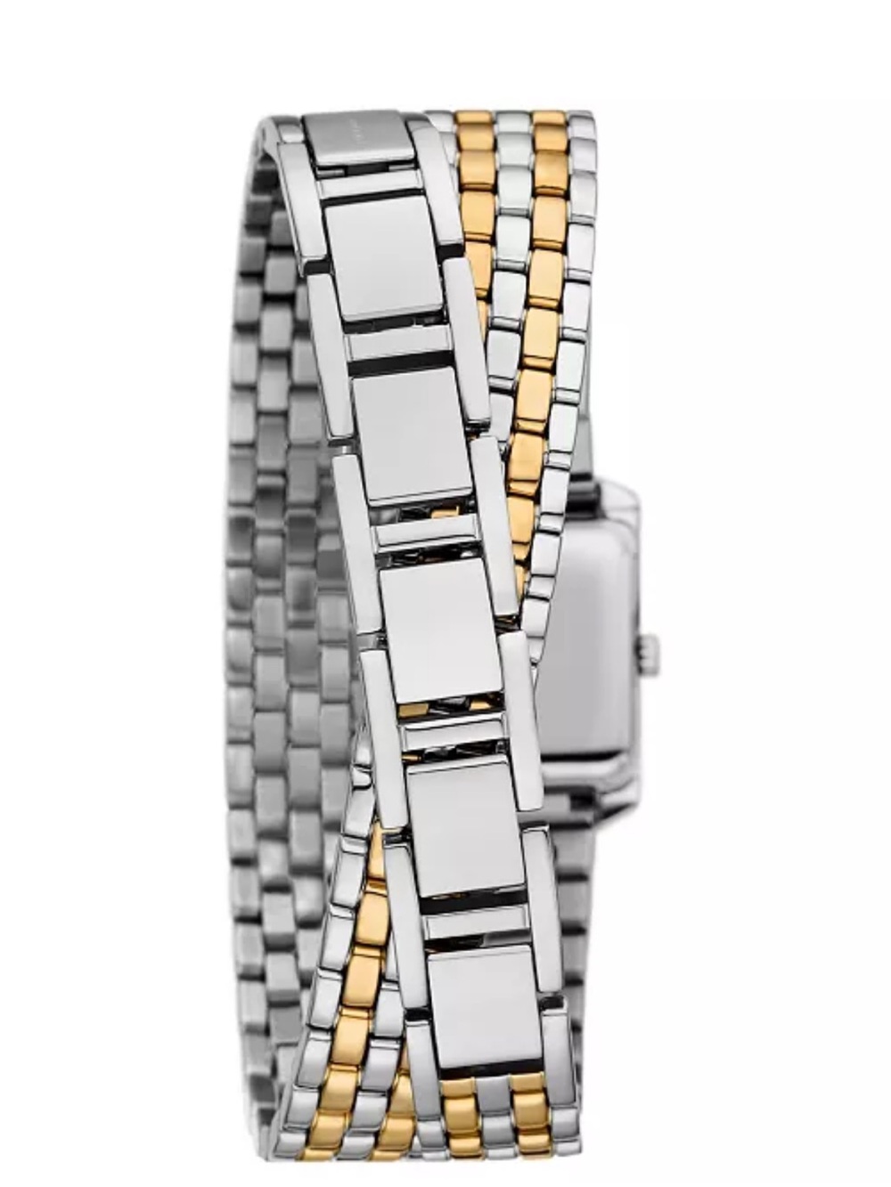 Luxury Michael Kors Two-Tone Gold and Silver Wrap Watch - Picture 3 of 8